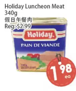 Fresh Palace Supermarket Holiday Luncheon Meat offer