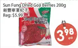 Fresh Palace Supermarket Sun Fung Dried Goji Berries offer