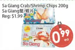 Fresh Palace Supermarket Sa Giang Crab/Shrimp Chips offer