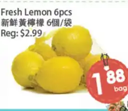 Fresh Palace Supermarket Fresh Lemon 6pcs offer