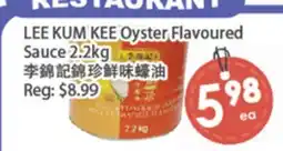 Fresh Palace Supermarket LEE KUM KEE Oyster Flavoured Sauce offer
