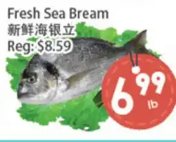 Fresh Palace Supermarket Fresh Sea Bream offer
