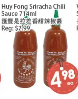 Fresh Palace Supermarket Huy Fong Sriracha Chili Sauce offer