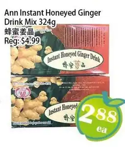Food Depot Supermarket Ann Instant Honeyed Ginger Drink Mix offer