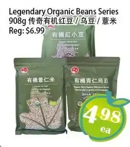 Food Depot Supermarket Legendary Organic Beans Series offer