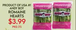 Fiesta Farms ANDY BOY ROMAINE HEARTS offer
