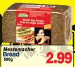 Concord Food Centre & Oak Ridges Food Market Mestemacher Bread offer