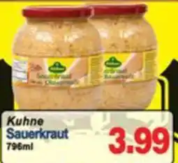 Concord Food Centre & Oak Ridges Food Market Kuhne sauerkraut offer