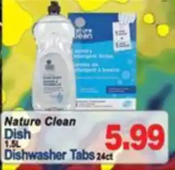 Concord Food Centre & Oak Ridges Food Market Nature Clean Dish Dishwasher Tabs offer