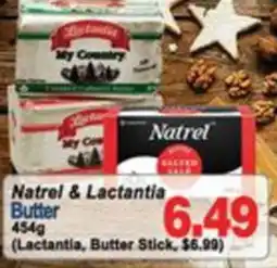 Concord Food Centre & Oak Ridges Food Market Natrel & Lactantia Butter offer