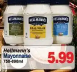 Concord Food Centre & Oak Ridges Food Market Hellmann's Mayonnaise offer