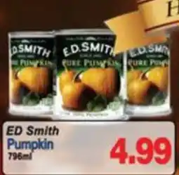 Concord Food Centre & Oak Ridges Food Market Ed Smith pumpkin offer