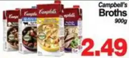 Concord Food Centre & Oak Ridges Food Market Campbell's Broths offer