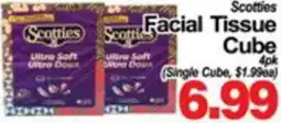 Concord Food Centre & Oak Ridges Food Market Scotties facial tissue cube offer