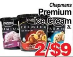 Concord Food Centre & Oak Ridges Food Market Chapmans Premium Ice Cream offer