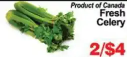 Concord Food Centre & Oak Ridges Food Market Fresh Celery offer