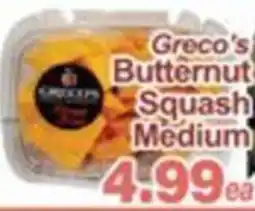 Concord Food Centre & Oak Ridges Food Market Greco's Butternut Squash Medium offer