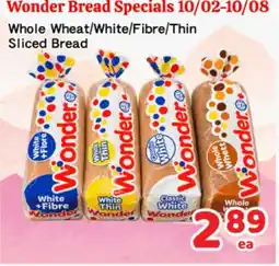 Oceans Fresh Food Market Wonder Bread Specials 10/02-10/08 offer