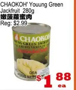 Yuan Ming Supermarket CHAOKOH Young Green Jackfruit offer