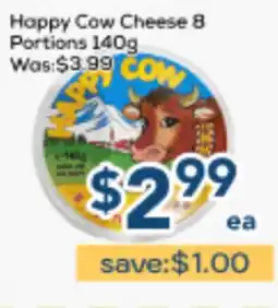 Oceans Fresh Food Market Happy Cow Cheese 8 Portions offer