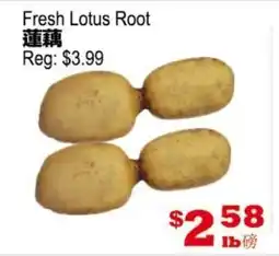 Yuan Ming Supermarket Fresh Lotus Root offer