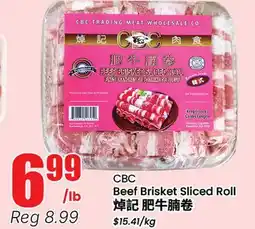 Terra Foodmart CBC Beef Brisket Sliced Roll offer