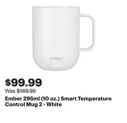 Best Buy Ember 295ml (10 oz.) Smart Temperature Control Mug 2 - White offer
