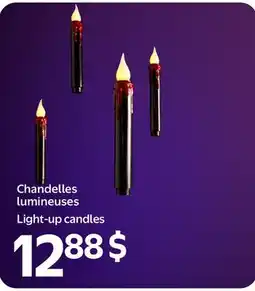 Walmart Light-up candles offer