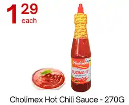 Lucky Supermarket Cholimex Hot Chili Sauce offer