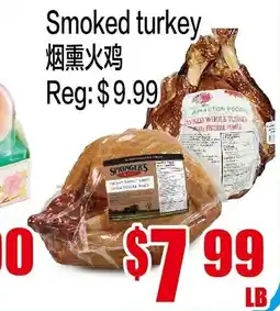 Fusion Supermarket Smoked turkey offer
