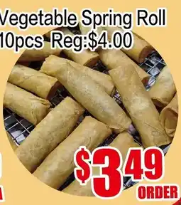 Fusion Supermarket Vegetable Spring Roll offer