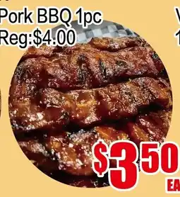 Fusion Supermarket Pork BBQ offer
