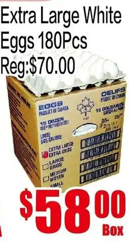 Fusion Supermarket Deluxe extra large white eggs offer