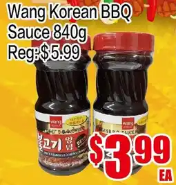 Fusion Supermarket Wang korean bbq sauce offer