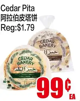 Fusion Supermarket Cedar Pita offer