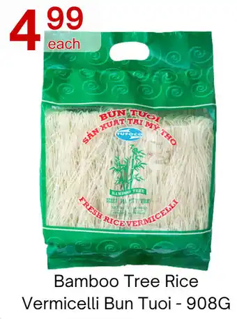 Bamboo Tree Rice Vermicelli Bun Tuoi