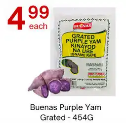 Lucky Supermarket Buenas Purple Yam Grated offer