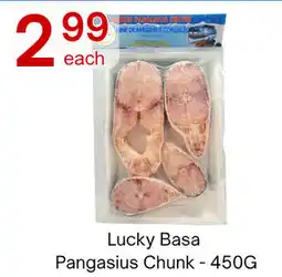Lucky Supermarket Lucky Basa Pangasius Chunk offer