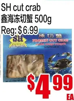 Fusion Supermarket SH cut crab offer