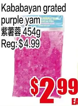 Fusion Supermarket Kababayan purple yam offer