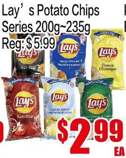 Fusion Supermarket Lay's Potato Chips offer