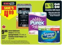 FreshCo Purex Bathroom Tissue offer