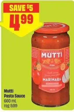 FreshCo Mutti Pasta Sauce offer
