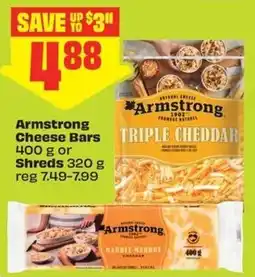 FreshCo Armstrong cheese bars offer