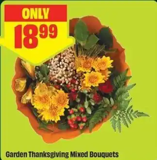 Garden Thanksgiving Mixed Bouquets