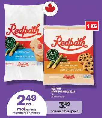Redpath brown or icing sugar