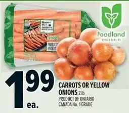 Metro Carrots or Yellow Onions offer