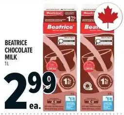 Metro Beatrice chocolate milk offer