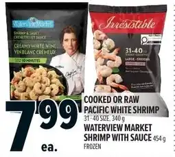 Metro Waterview Market cooked or raw pacific white shrimp offer