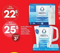 Maxi Brita pitcher or 3 un. filter offer